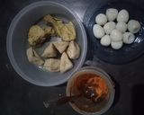 Foto langkah ke 1 dari resep Tahu telur kuah bumbu bali.