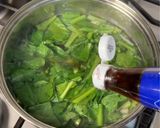 A picture of step 5 of Sweet Mustard Green Soup w/ Shrimp | Canh Cải Ngọt Xanh.