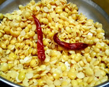 A picture of step 1 of Sambar dal for Rice.