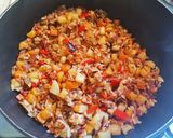 Une image de l'étape 8 de Riz Frit aux Légumes.