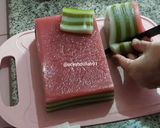 Foto langkah ke 12 dari resep 💕KUE LAPIS SAGU / LAPIS PEPE.