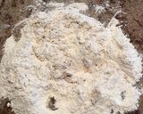 A picture of step 3 of Sourdough Akkawi Manoushe.