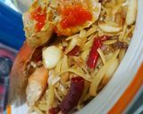 รูปขั้นตอนการทำที่ 1 ของ สปาเก็ตตี้ครีมชีสปูไข่ดอง