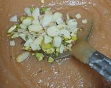 A picture of step 3 of Caramel semolina halwa/ sooji ka halwa/festival with flavor.