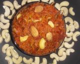 गाजर हलवा (gajar halwa recipe in marathi) रेसिपी स्टेप 4 फोटो 