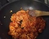 Une image de l'étape 2 de Risotto au pesto rosso.