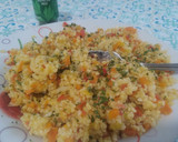 Foto del paso 8 de la receta: Hamburguesa de mijo, puerro, zanahoria y pimiento rojo