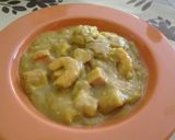 Foto del paso 4 de la receta Porrilla de patatas, gambas y bocas de mar