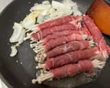 Foto langkah ke 3 dari resep Beef Slice Jamur Enoki.