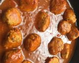 Foto del paso 5 de la receta: Albóndigas de pollo con salsa