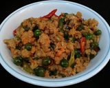 Foto langkah ke 6 dari resep Tumis Oncom Leunca.
