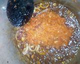 A picture of step 5 of Fried rice with Irish &meat sauce.