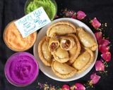A picture of step 10 of Choco Mawa Gujiya.