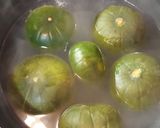Foto del paso 1 de la receta: Zapallitos rellenos de verdura