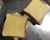 A picture of step 2 of Paneer Chilli Toast.