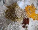 A picture of step 1 of Jowar methi thepla.