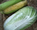 Foto langkah ke 1 dari resep Tumis Sawi Putih Jagung Manis.