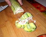 Pas rețetă Sushi de castravete cu cremă de brânză și ton 🥒🥢 7 fotografie