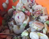 Foto del paso 1 de la receta: Wrap ceviche de camarón mango