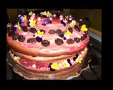 Foto del paso 5 de la receta: Bizcocho chile morita crema pastelera cacahuate y de maracuyá