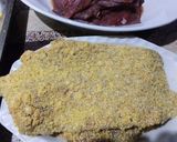 Foto del paso 1 de la receta: Milanesas rebozadas en harina de maíz