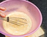 A picture of step 2 of Millet Dark Chocolate Pancakes.