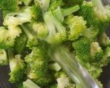 Foto langkah ke 3 dari resep Tumis Brokoli Jamur (+tips brokoli hijau & tidak langu).