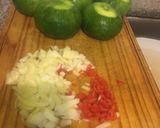Foto del paso 1 de la receta: Soufflé de zapallito relleno de jamón y queso 🤤