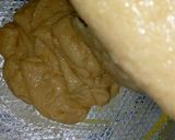 A picture of step 4 of Basbousa.