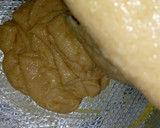 A picture of step 4 of Basbousa.