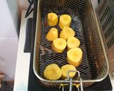 Foto del paso 3 de la receta: Acedías rellenas de bacon y queso con tostones y pimientos