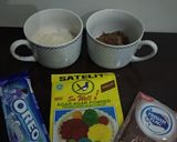 Foto langkah ke 1 dari resep Puding coklat lumer.