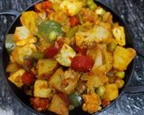 A picture of step 8 of Mix Veg Sabji.