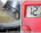 Foto del paso 1 de la receta: Medallones de quinoa y espinacas