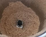 A picture of step 3 of Cashew almond burfi.