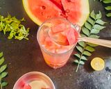 A picture of step 2 of WATERMELON 🍉 LEMON Mojito.