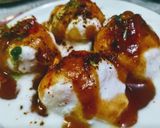 A picture of step 6 of Moong dahi pakori.