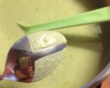 A picture of step 6 of Homemade Lemon Balm (or Mint) Ice Cream.