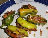 A picture of step 2 of Fried masala pakorey.
