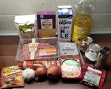 Kolbászos lasagne glutén- és tejmentesen recept fázis 1 fotója