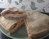 Foto del paso 4 de la receta: Tarta napolitana de jamón y queso