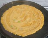 A picture of step 10 of Women's Day Special : Crispy Besan-Rava Pudla.