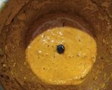 A picture of step 3 of Corn capsicum masala.