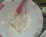 A picture of step 1 of Greek yogurt egg salad sandwich 🥪.