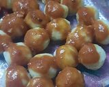 Foto del paso 6 de la receta: Ñoquis bolita rellenos con quesos y salsa de quesos