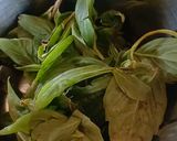 A picture of step 3 of Pesto creamy veggie salad.