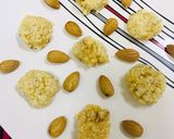 A picture of step 3 of Homemade mawa khoya.