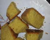 A picture of step 4 of Basbousa.