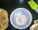 A picture of step 3 of Instant papad katori chaat.