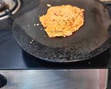 A picture of step 4 of Veggie's Salad Chilla (healthy weight loss).